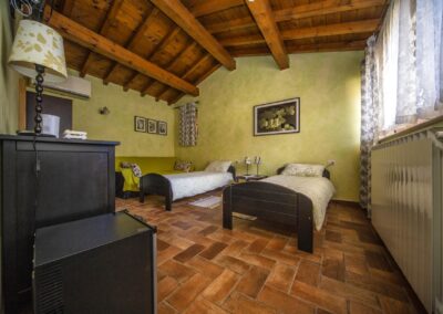 Room with single beds Alba Chiara